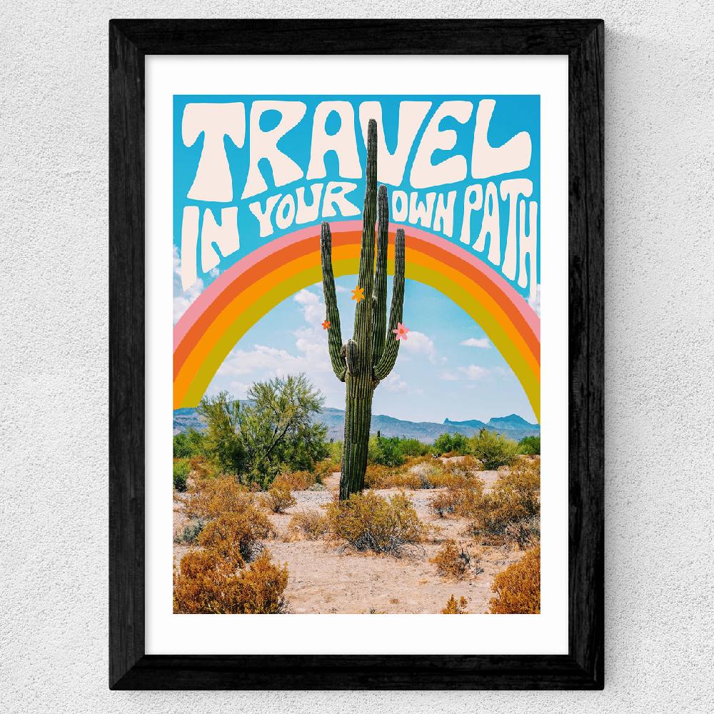 East End Prints Travel In Your Own Path