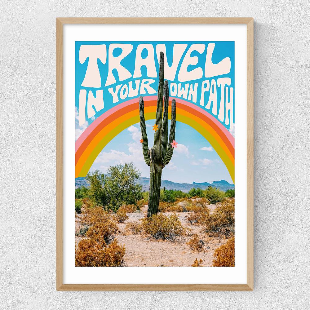 East End Prints Travel In Your Own Path