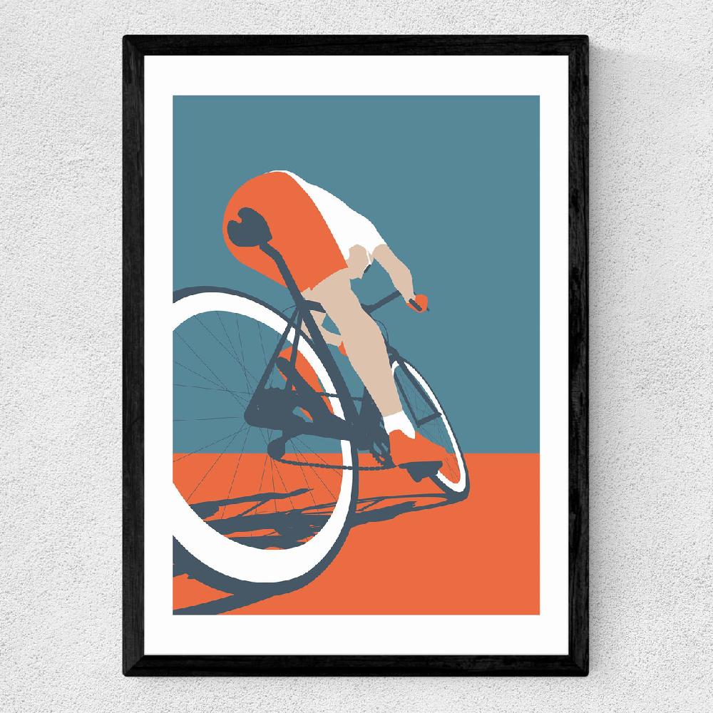 East End Prints Triathlon Bike