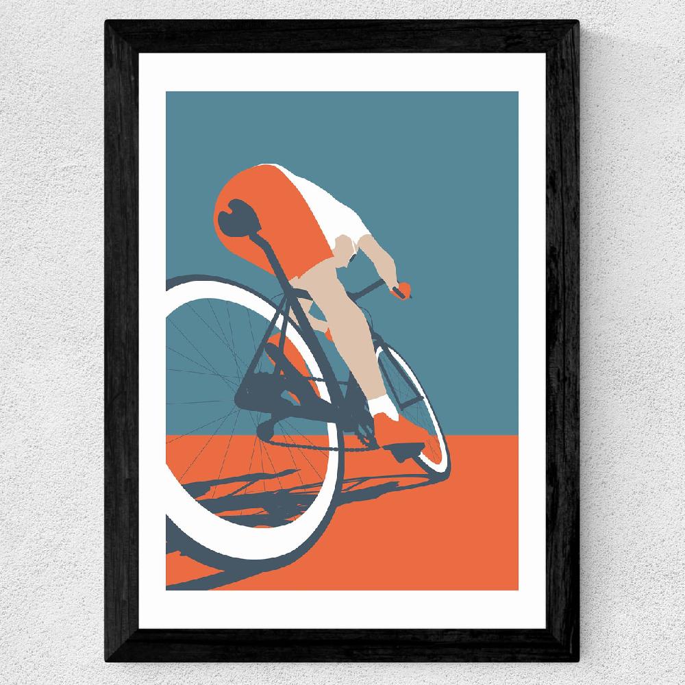 East End Prints Triathlon Bike