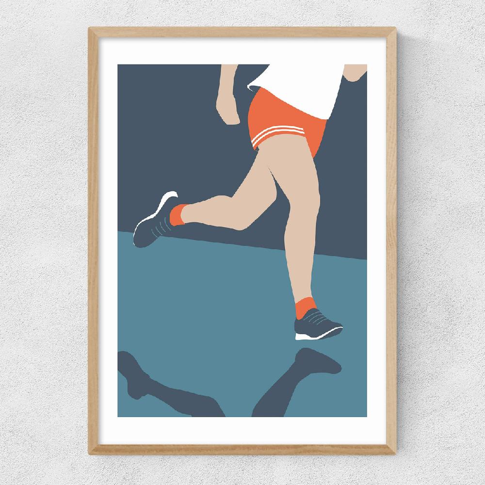 East End Prints Triathlon Run