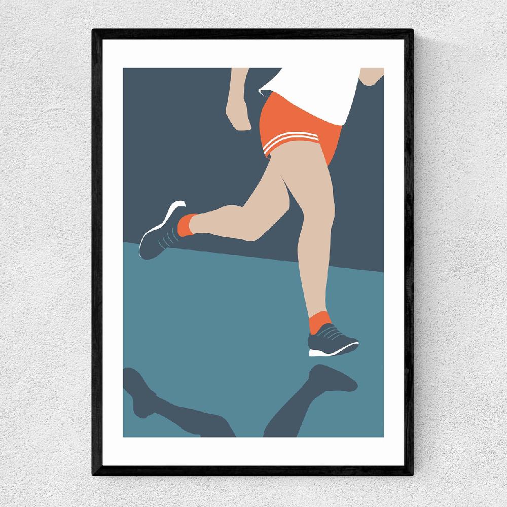 east end prints Triathlon Run