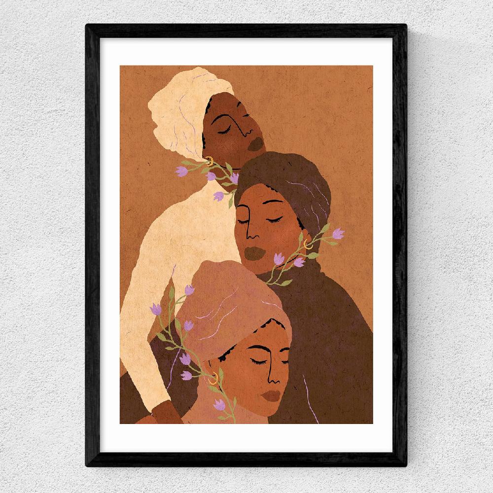 East End Prints Trois Femmes