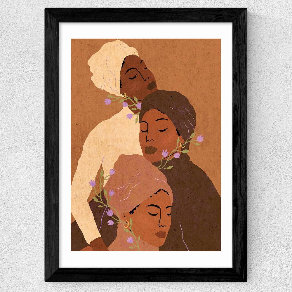 East End Prints Trois Femmes