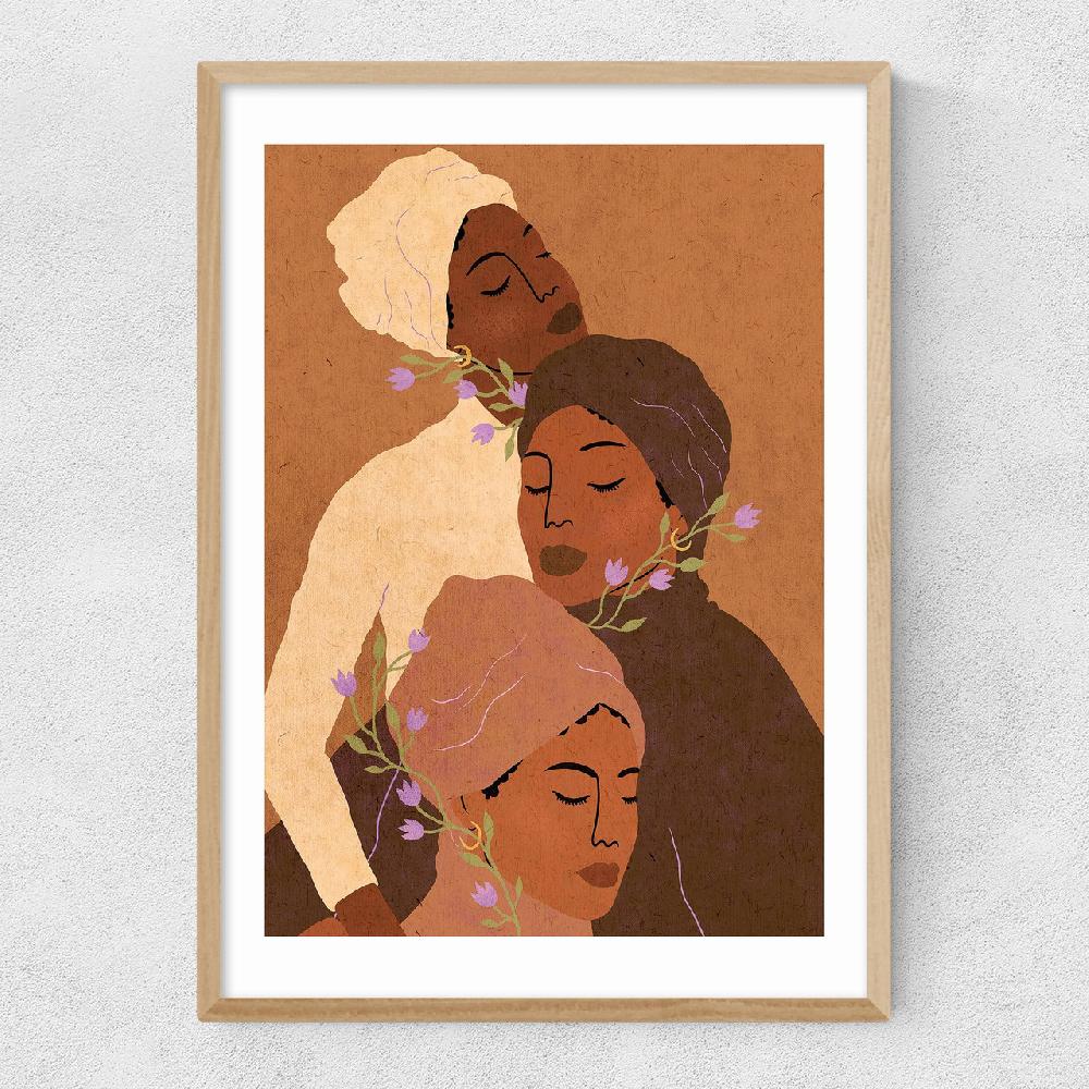 East End Prints Trois Femmes