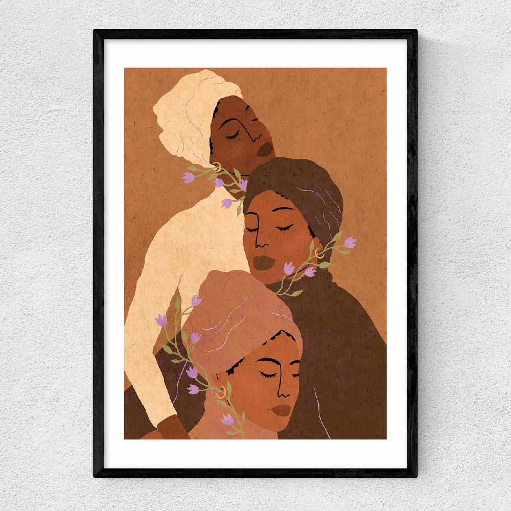 east end prints Trois Femmes