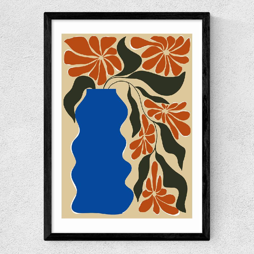 East End Prints Tropical Flower Pot