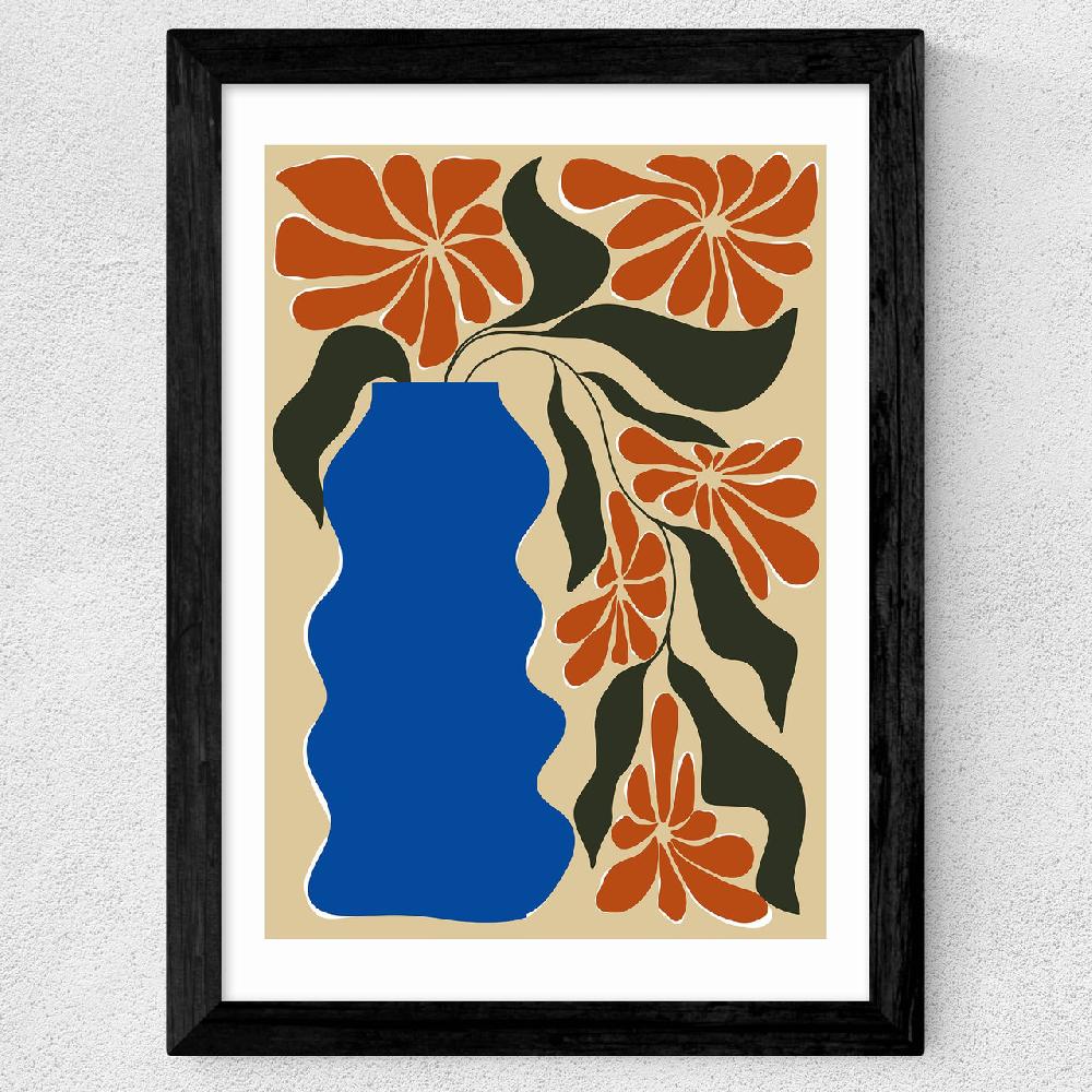 East End Prints Tropical Flower Pot