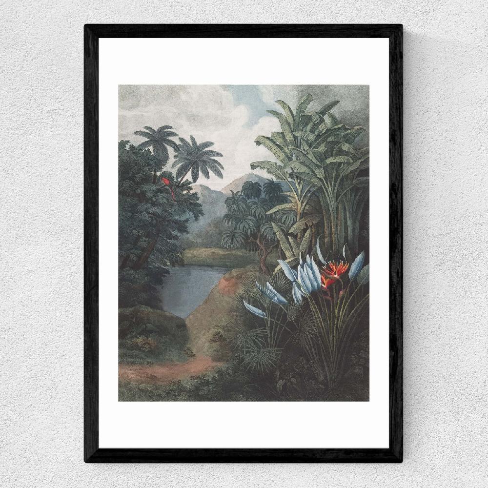 East End Prints Tropical Lake