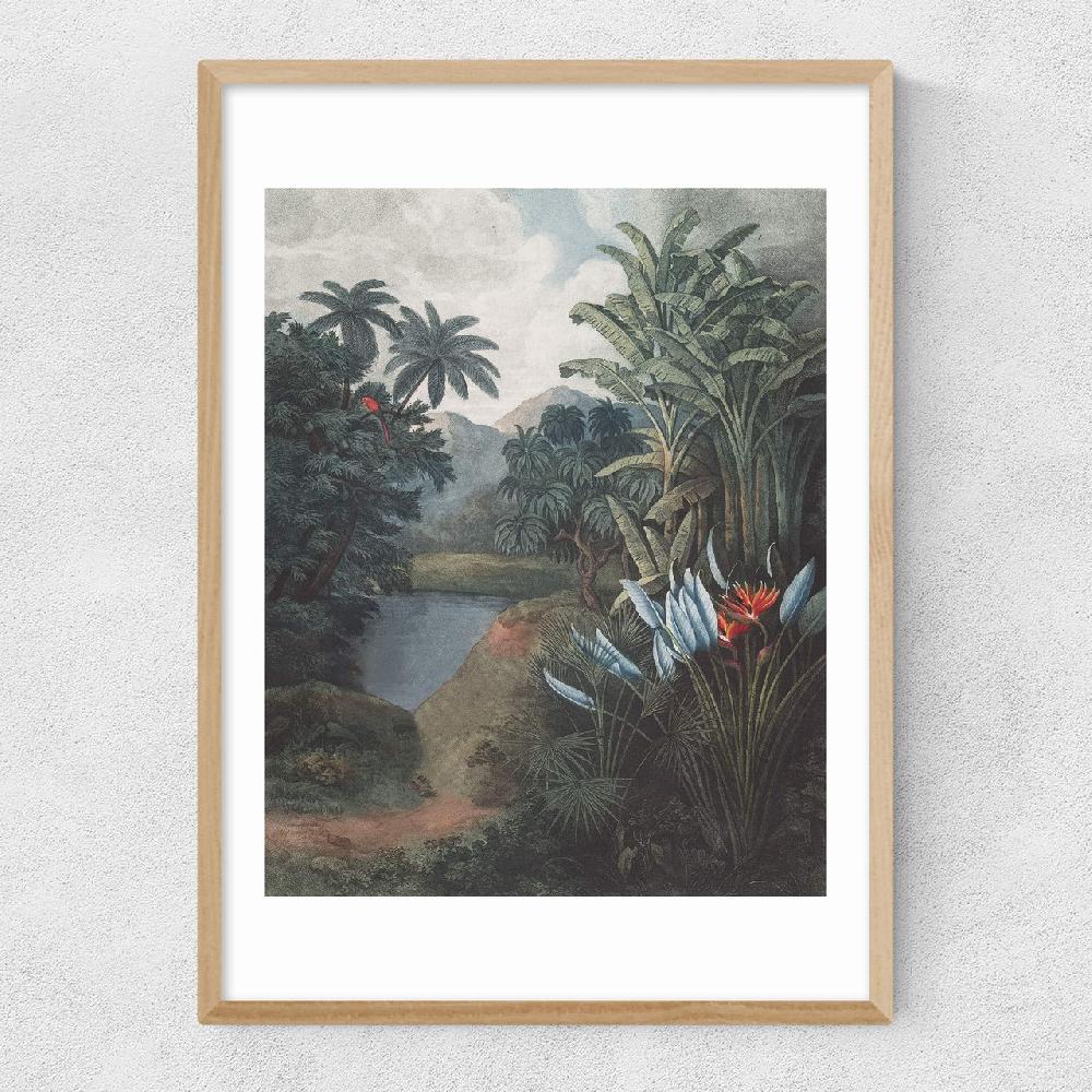East End Prints Tropical Lake