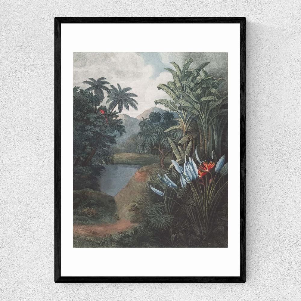 east end prints Tropical Lake