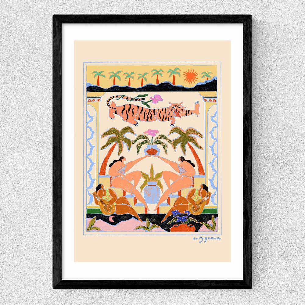 East End Prints Tropical Serenade