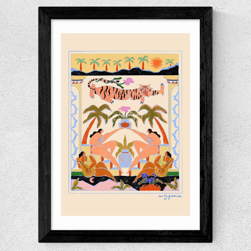 East End Prints Tropical Serenade