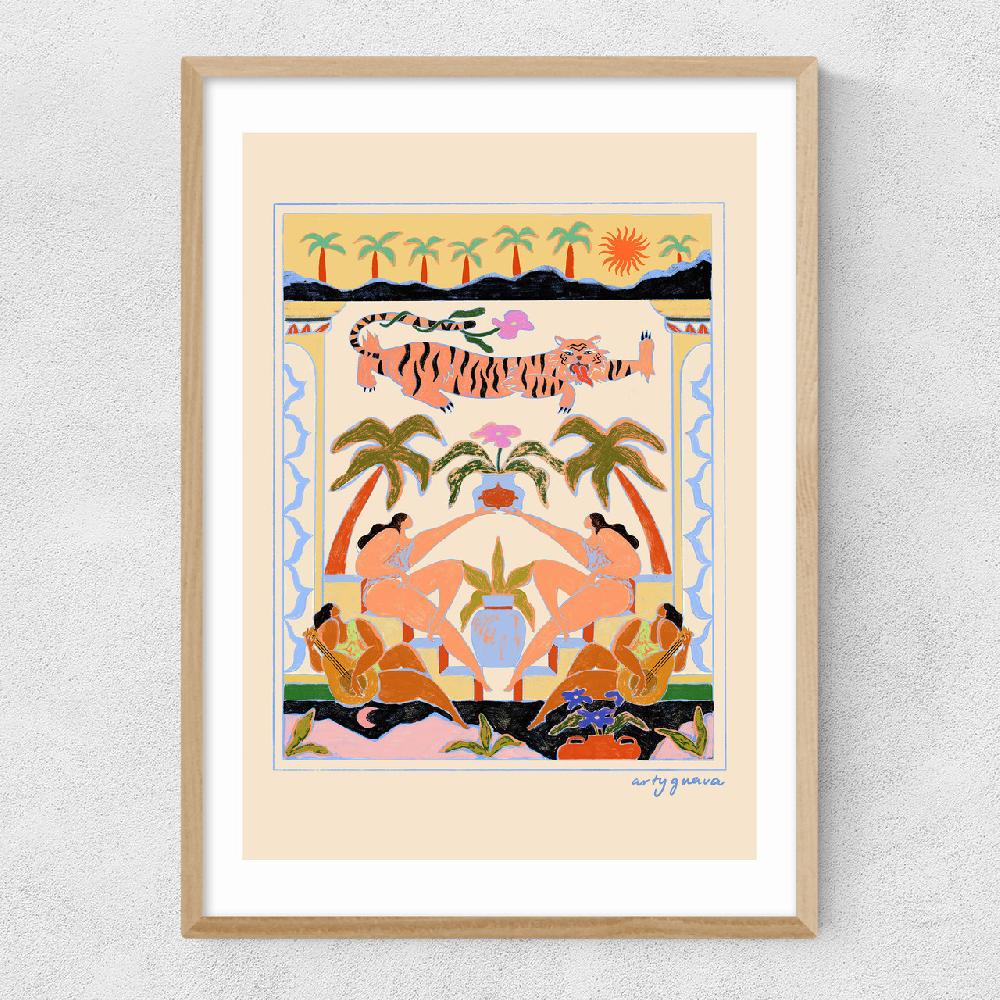 East End Prints Tropical Serenade