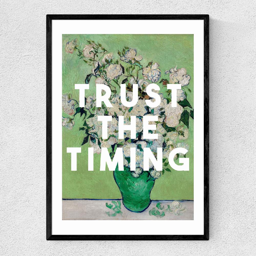 east end prints Trust The Timing