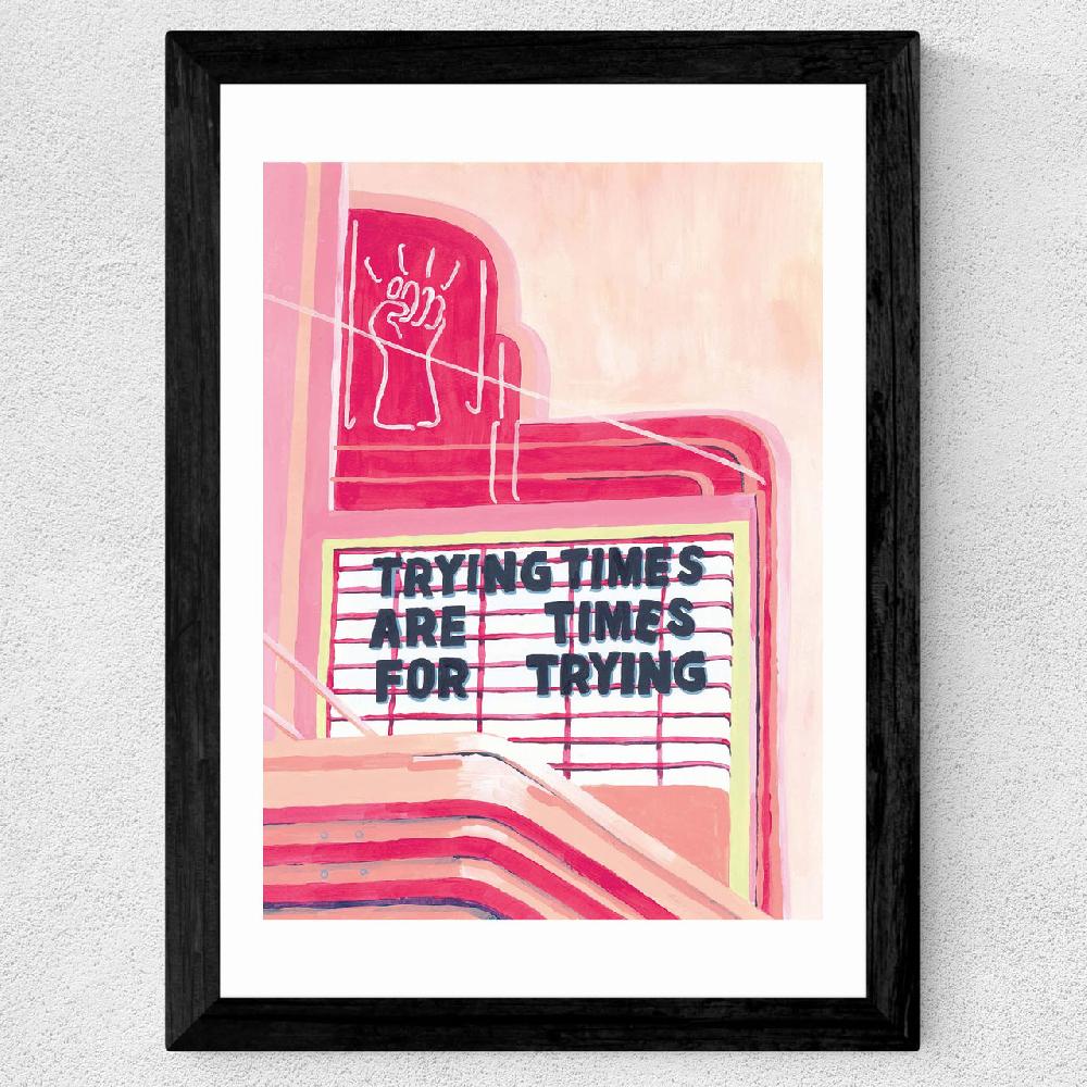 East End Prints Trying Times