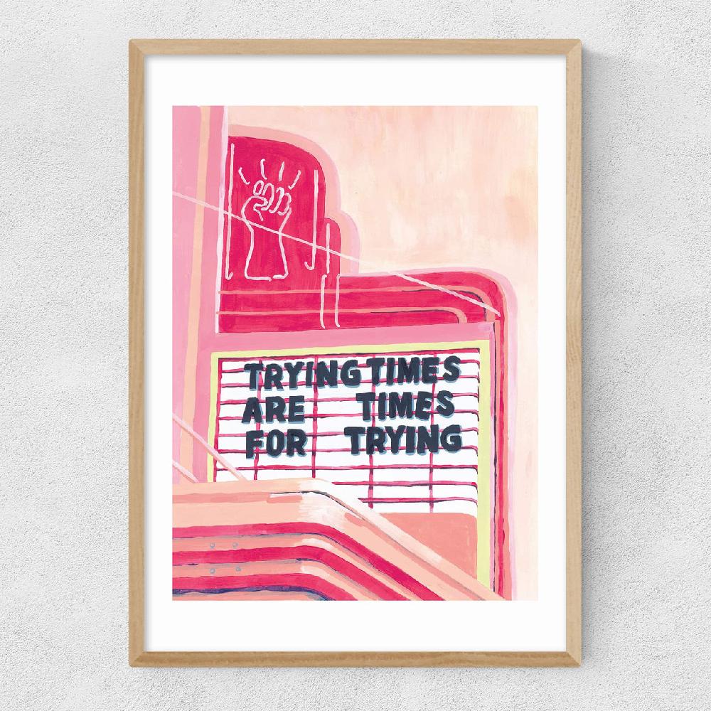 East End Prints Trying Times