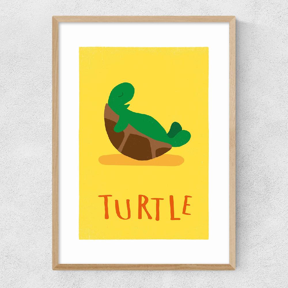 East End Prints Turtle By Rocket Jack