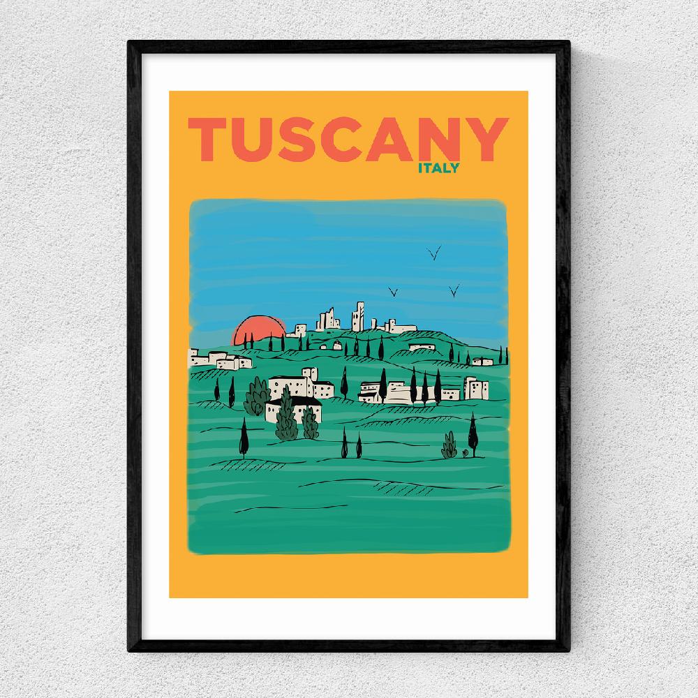 east end prints Tuscany