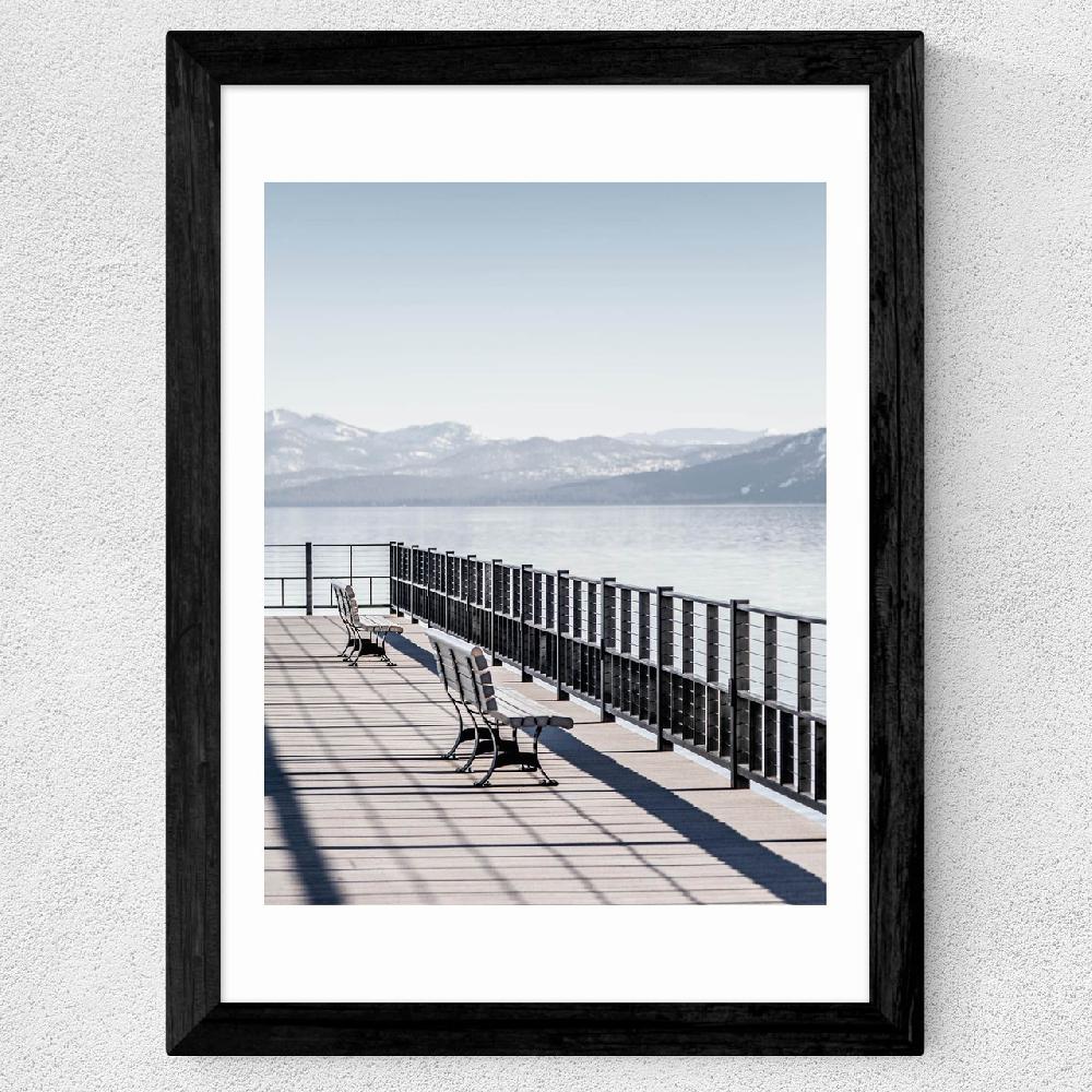 East End Prints Two Benches