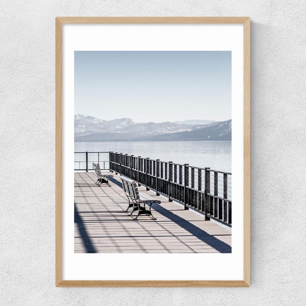 East End Prints Two Benches