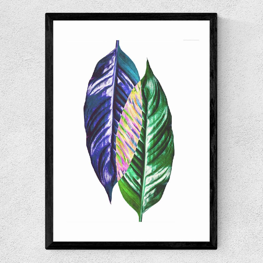 East End Prints Two Leaves