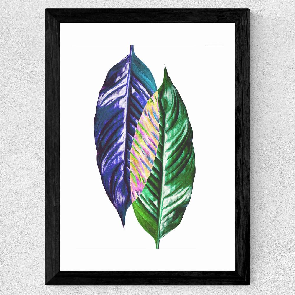 East End Prints Two Leaves