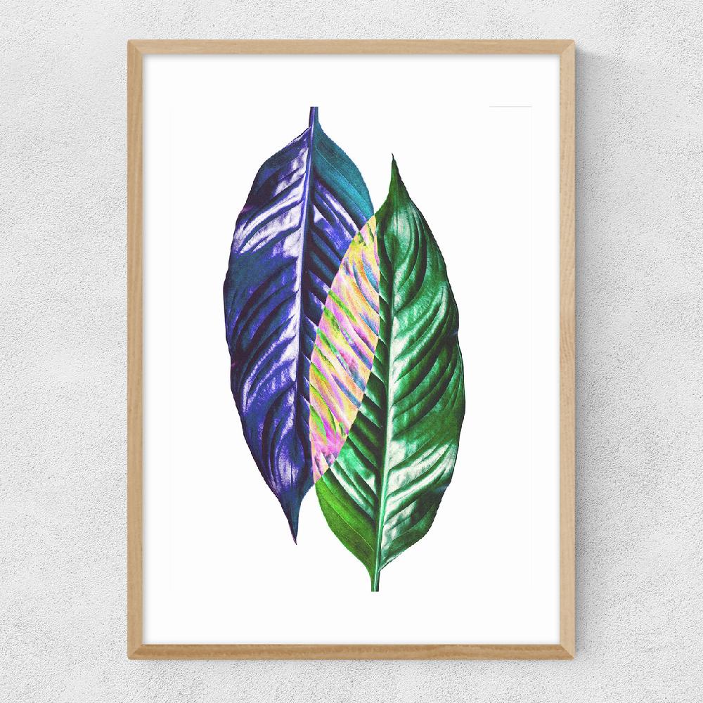 East End Prints Two Leaves