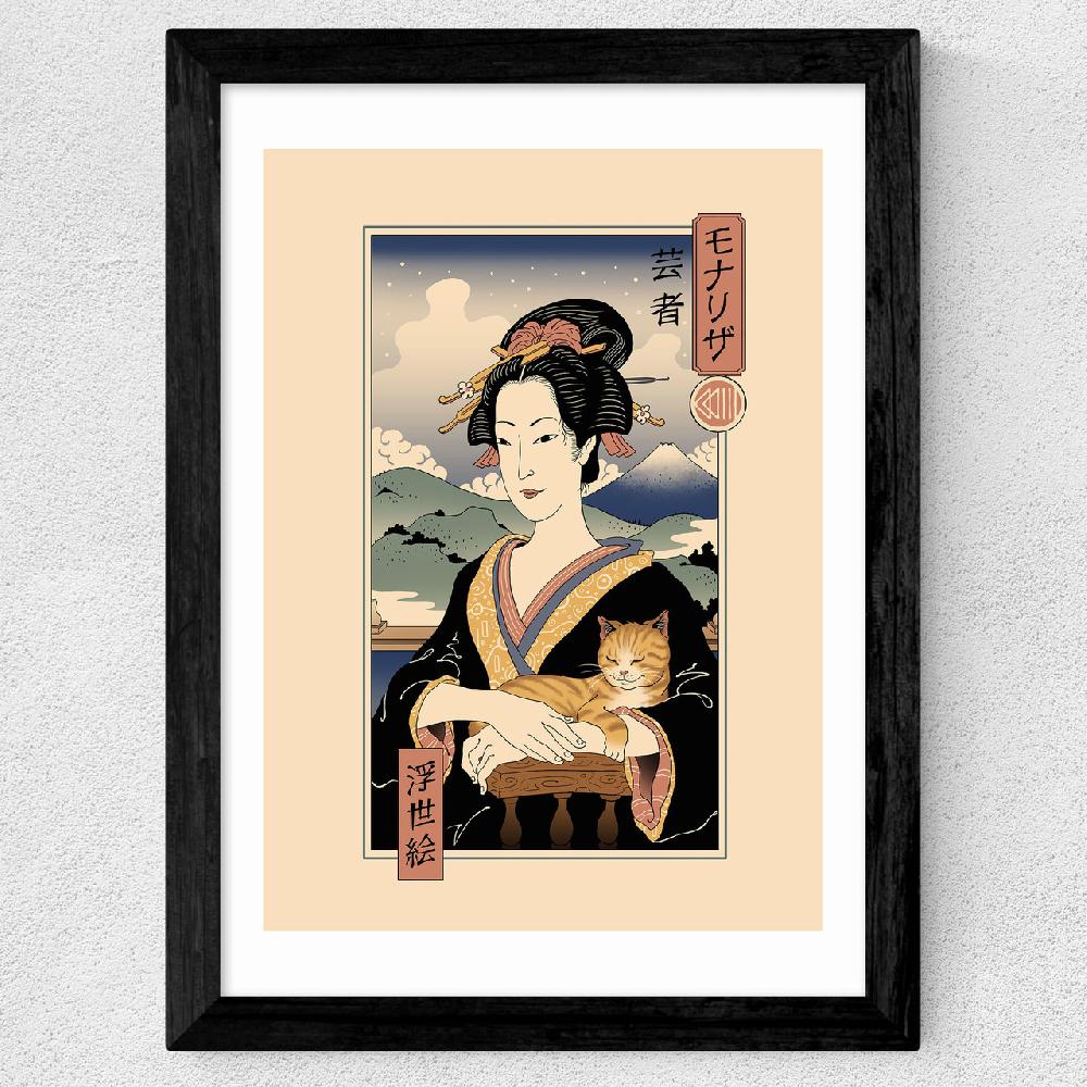 East End Prints Ukiyo-e Lisa
