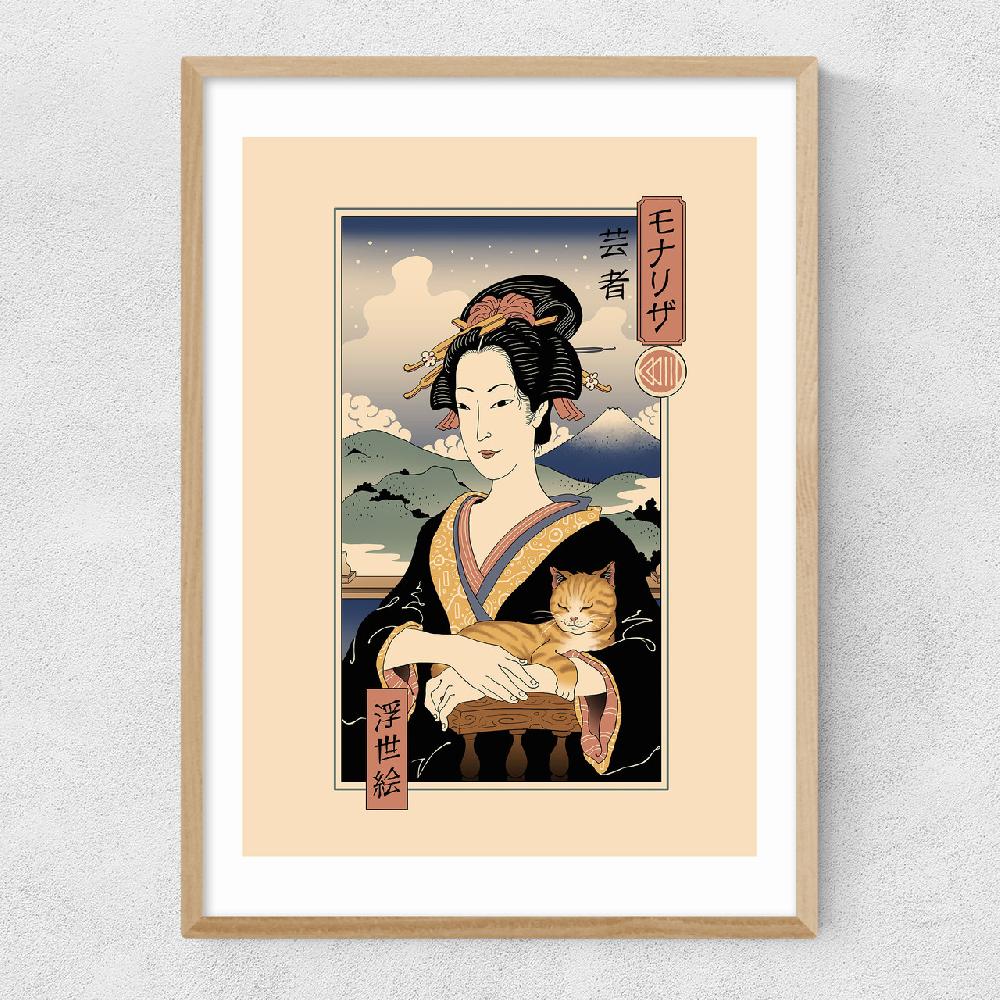 East End Prints Ukiyo-e Lisa