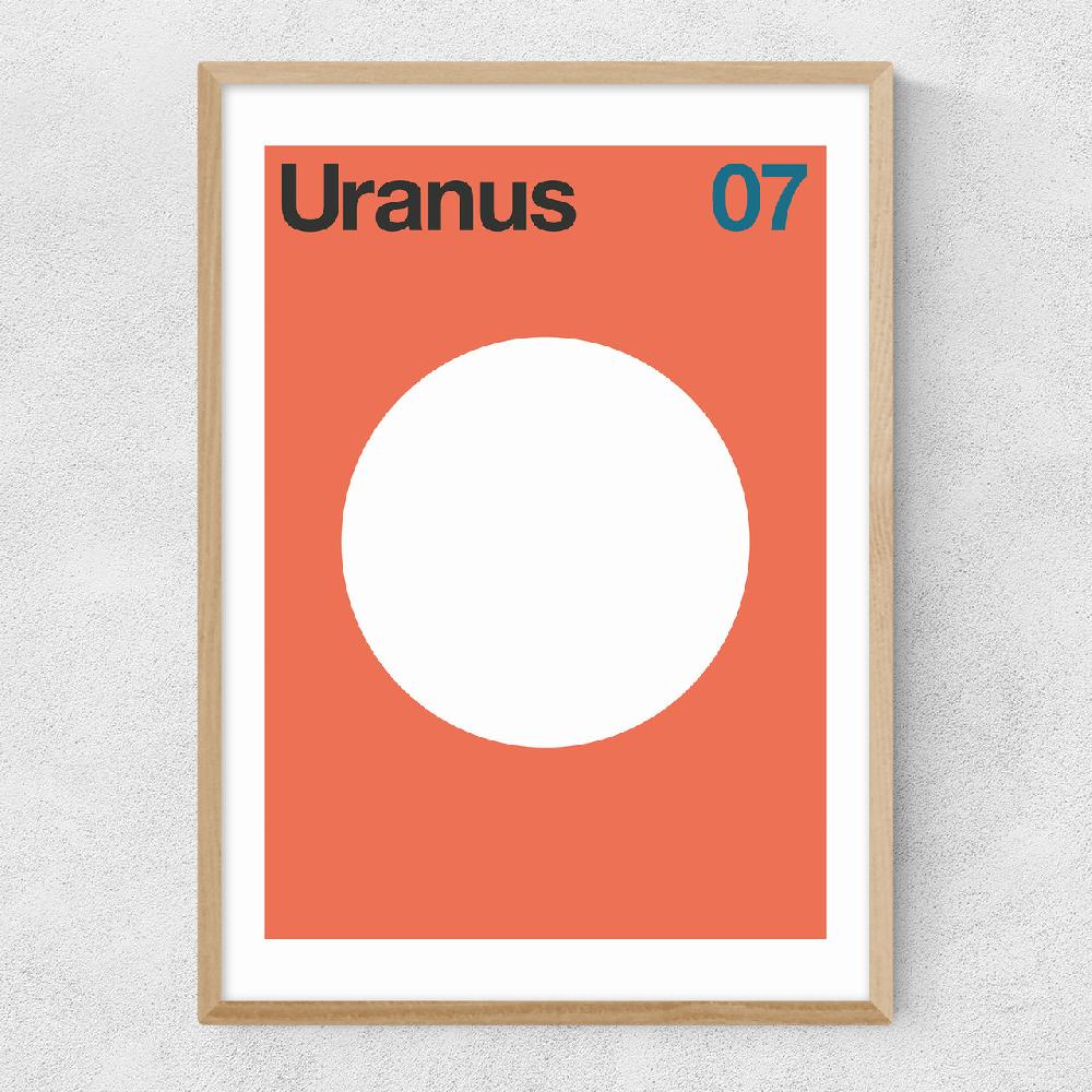 East End Prints Uranus VII