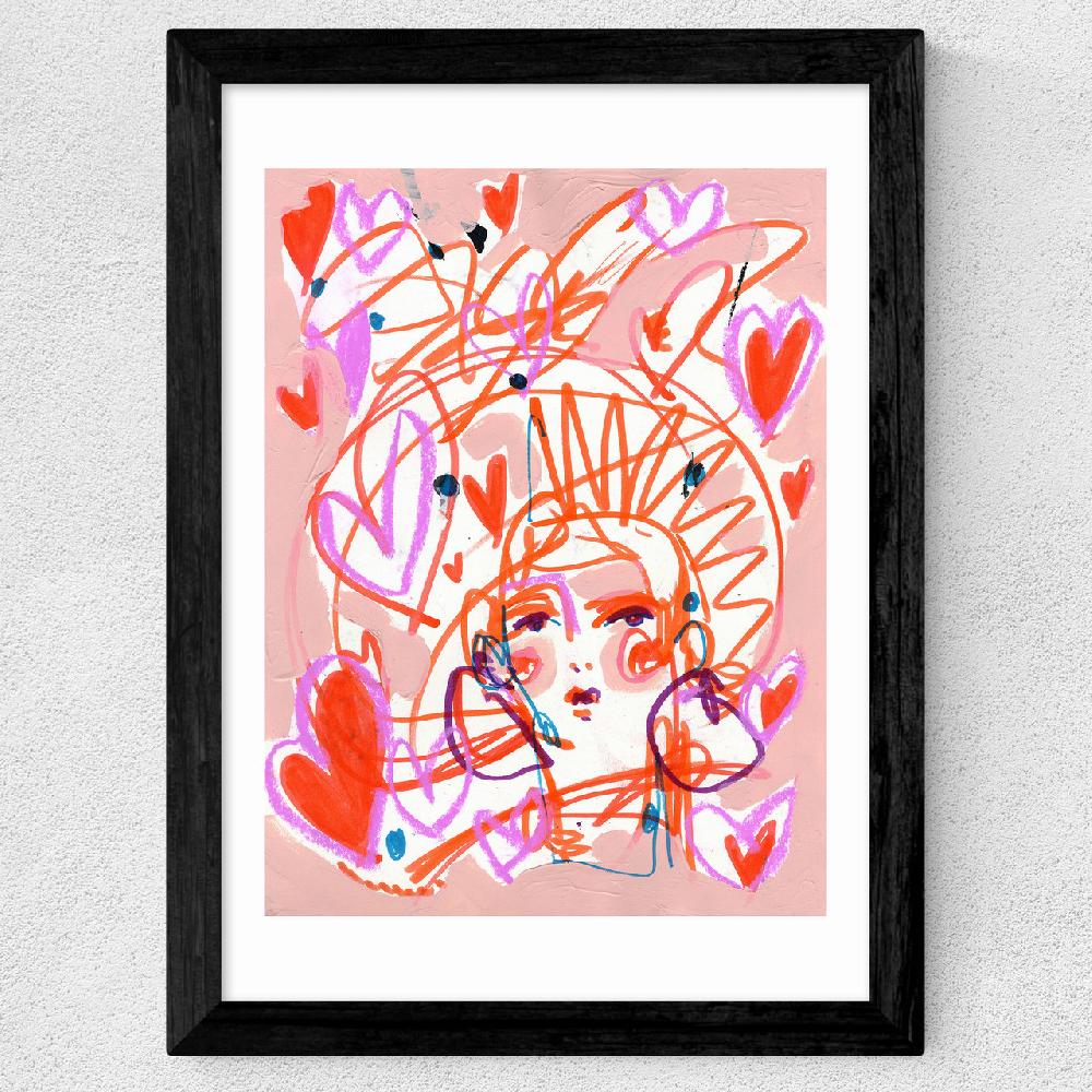 East End Prints Valentine By Tony Green