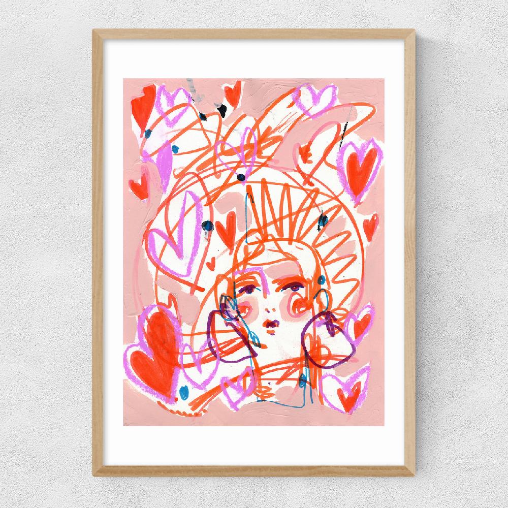 East End Prints Valentine By Tony Green