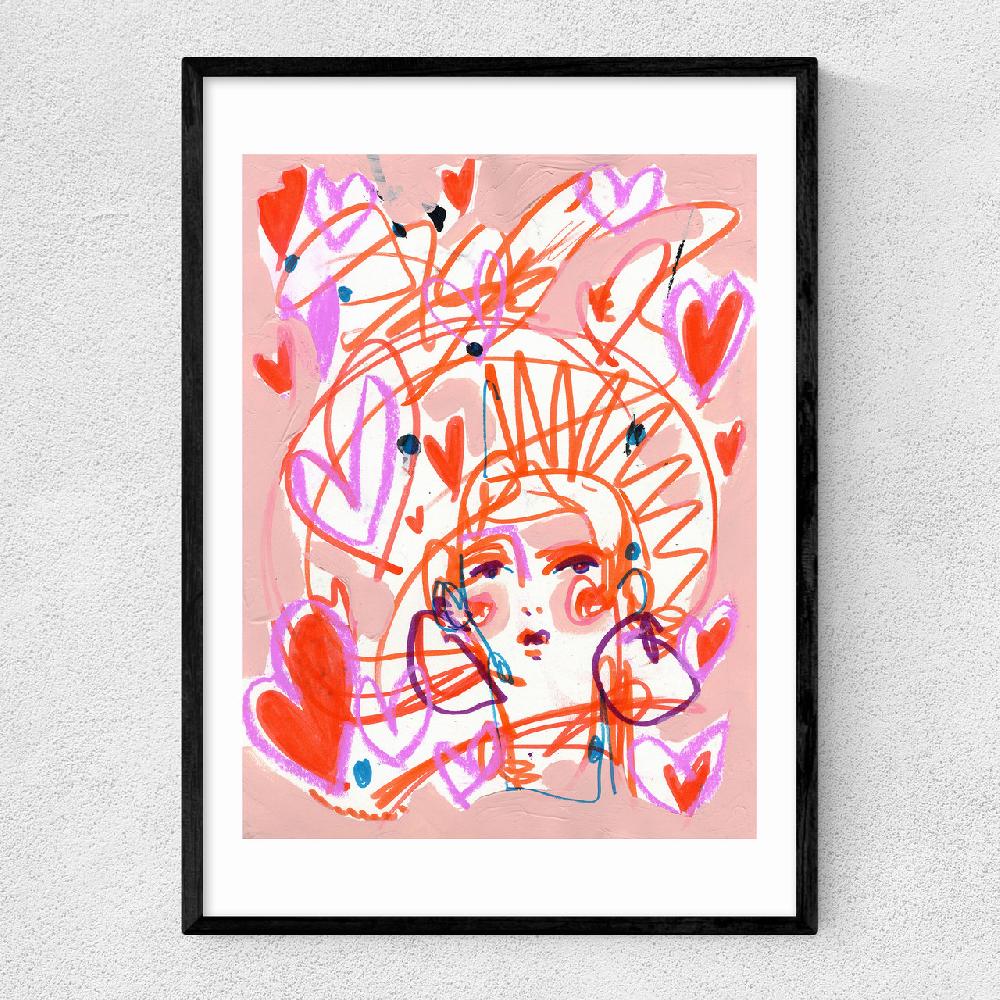 east end prints Valentine by Tony Green