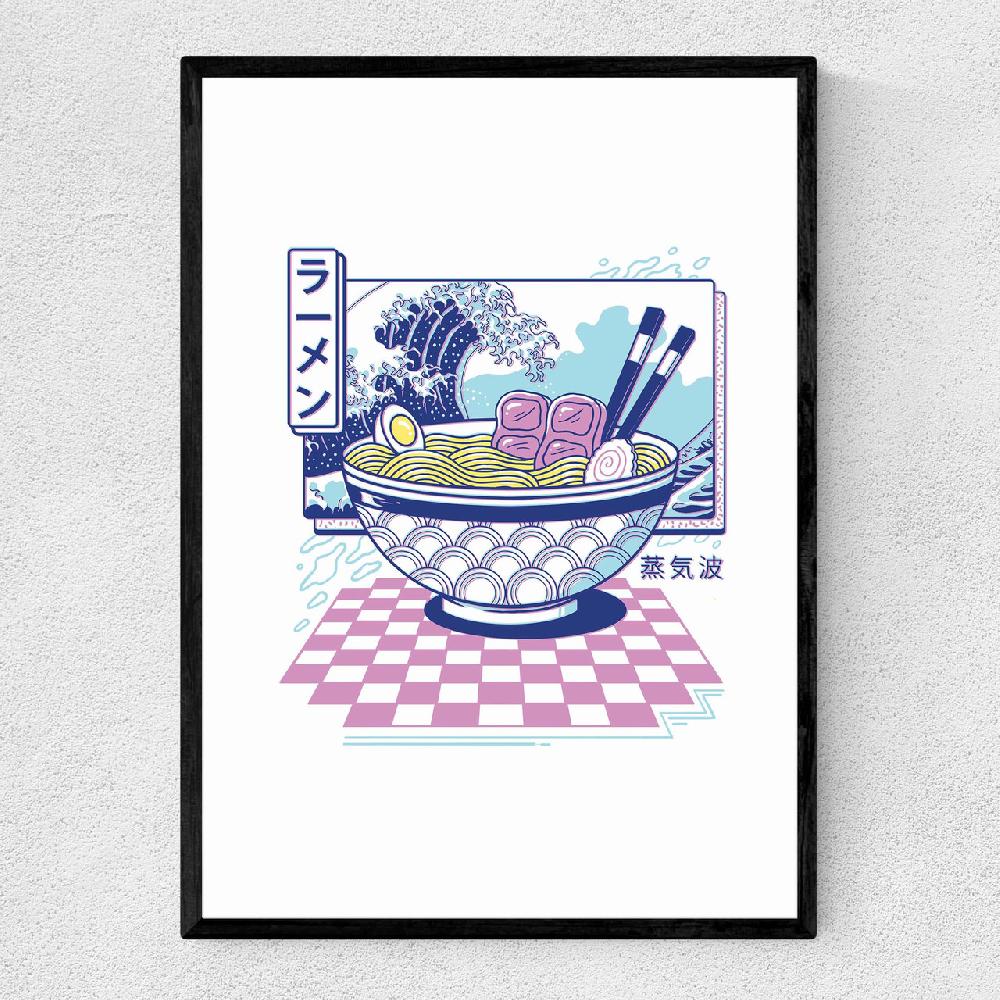 east end prints Vaporwave Ramen