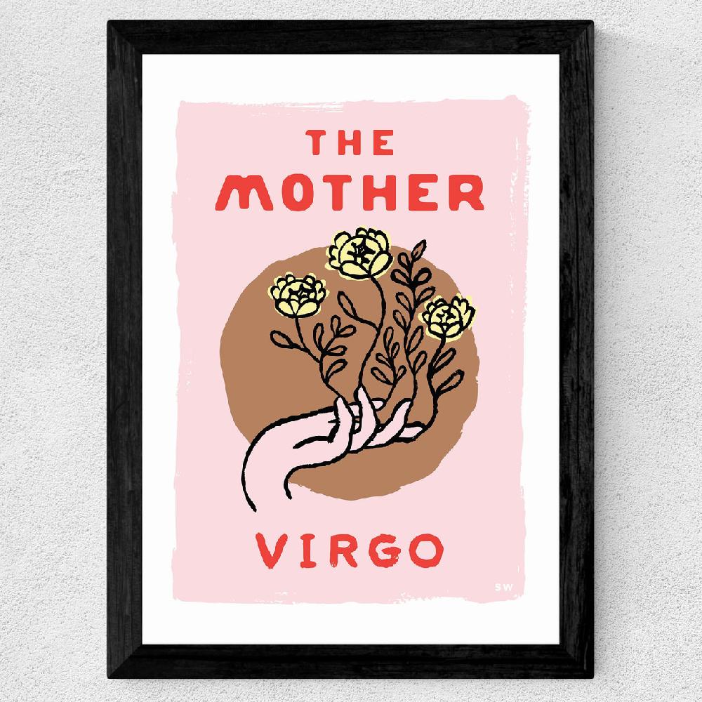 East End Prints Virgo - The Mother