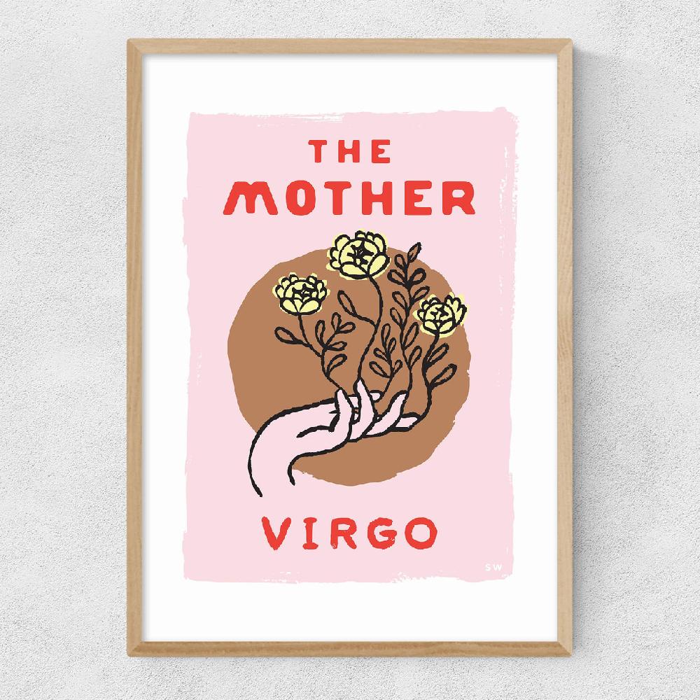 East End Prints Virgo - The Mother