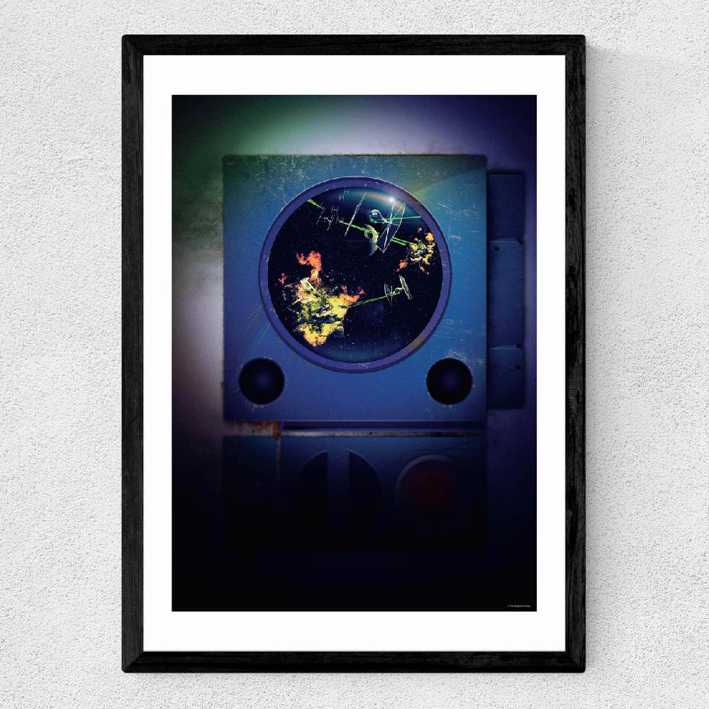 East End Prints Visions Of War - R2-D2