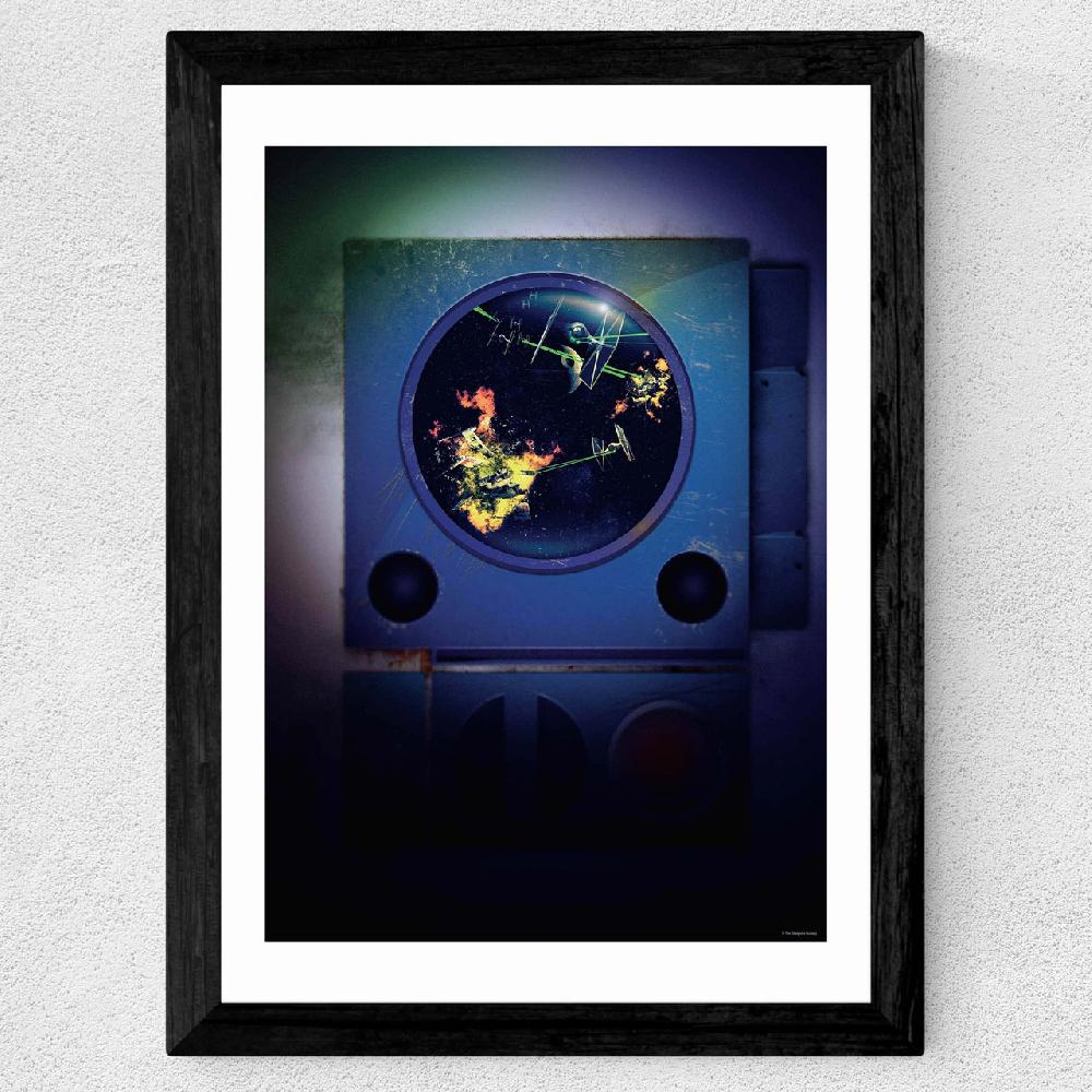 East End Prints Visions Of War - R2-D2