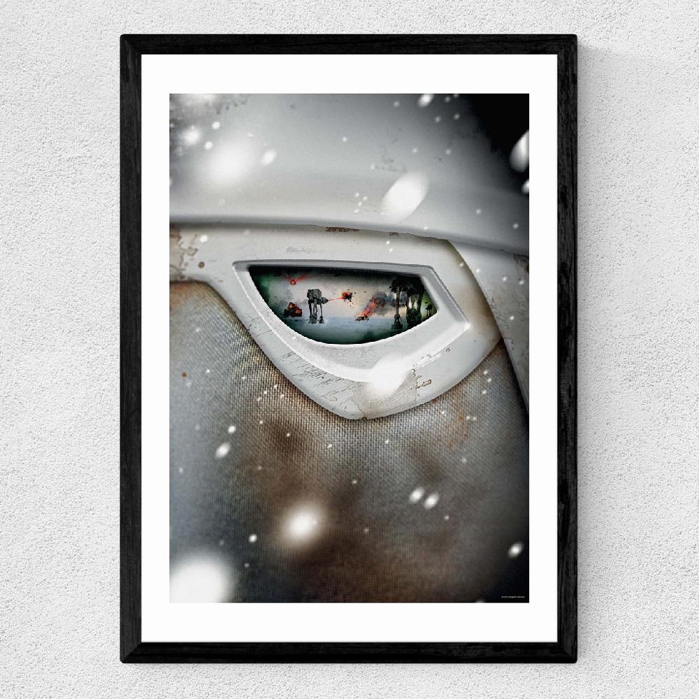 East End Prints Visions Of War - Snowtrooper
