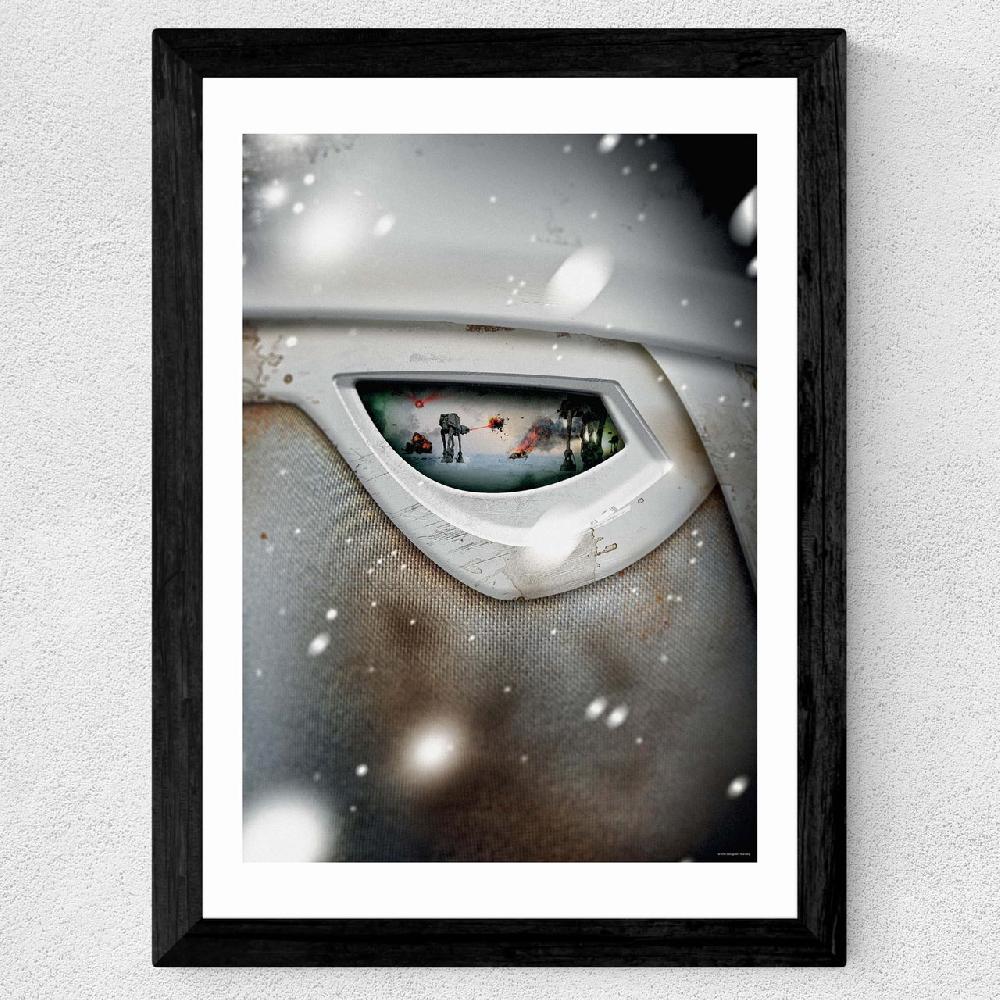 East End Prints Visions Of War - Snowtrooper