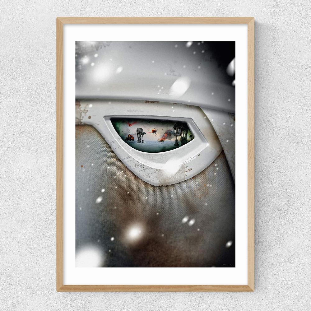 East End Prints Visions Of War - Snowtrooper