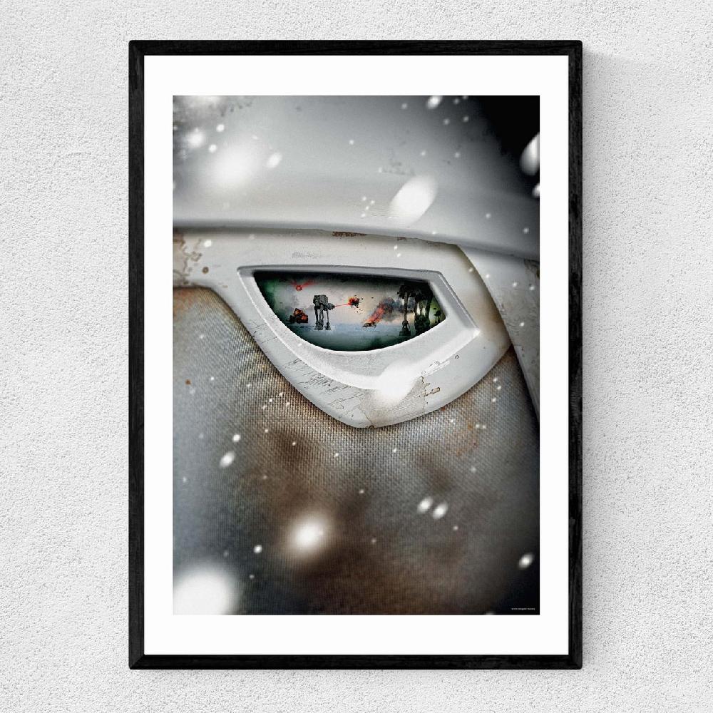 east end prints Visions of War - Snowtrooper