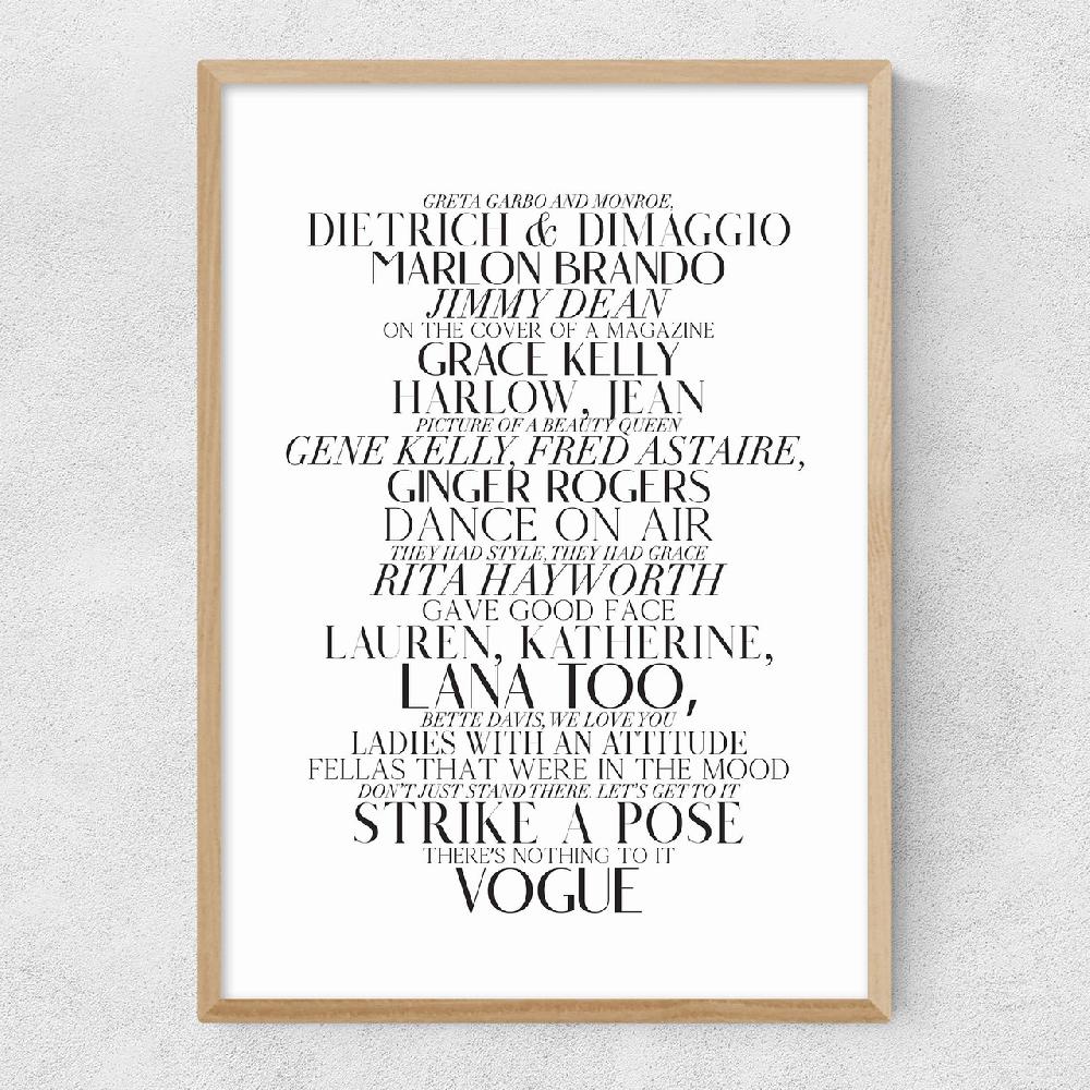 East End Prints Vogue By Honeymoon Hotel