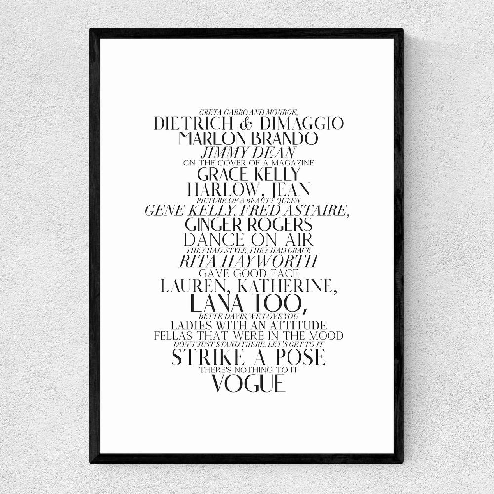 east end prints Vogue by Honeymoon Hotel