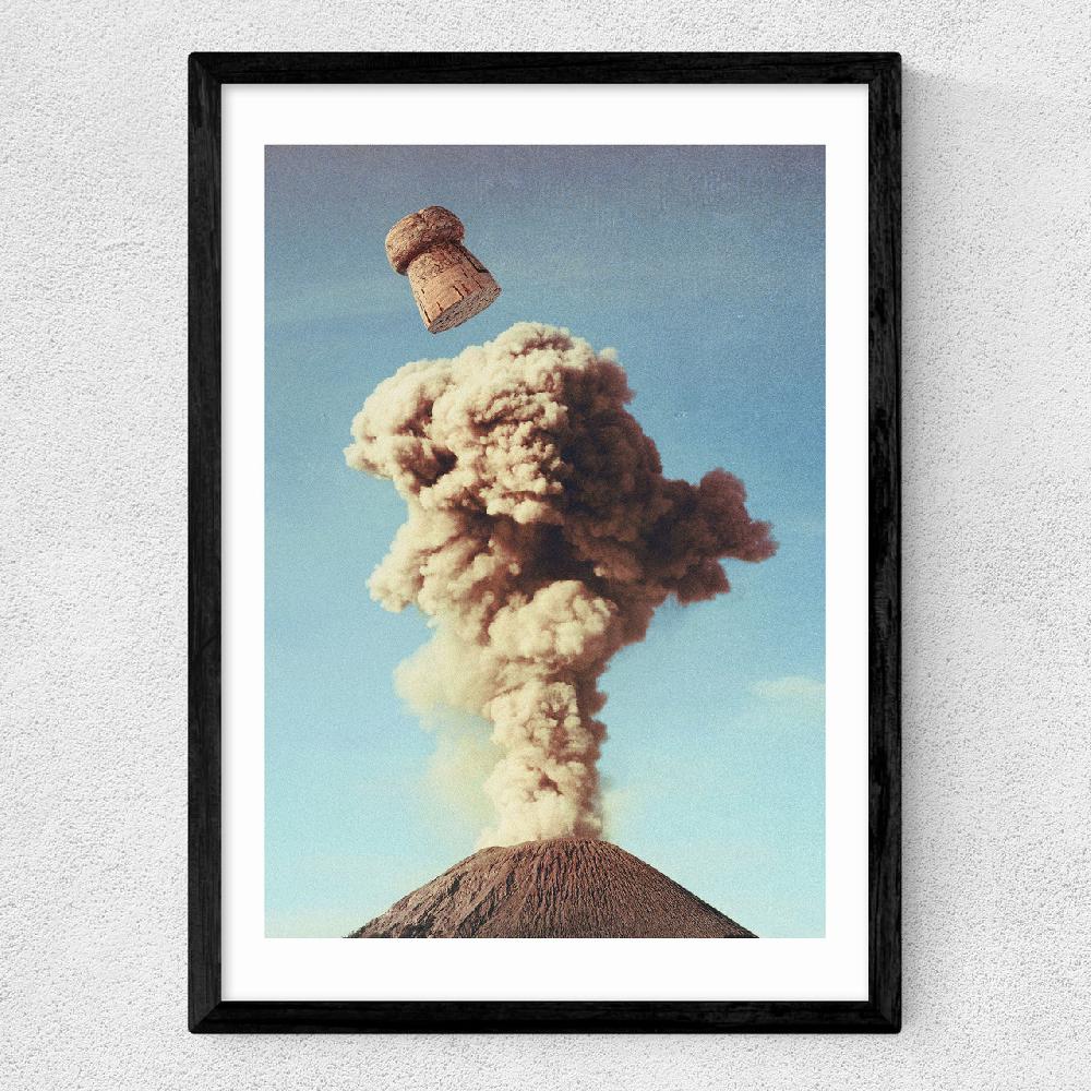 East End Prints Volcanic Pop - Champagne Party