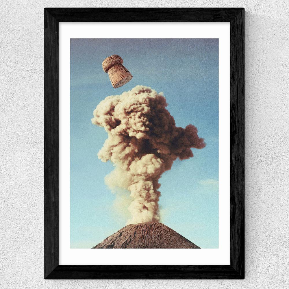 East End Prints Volcanic Pop - Champagne Party