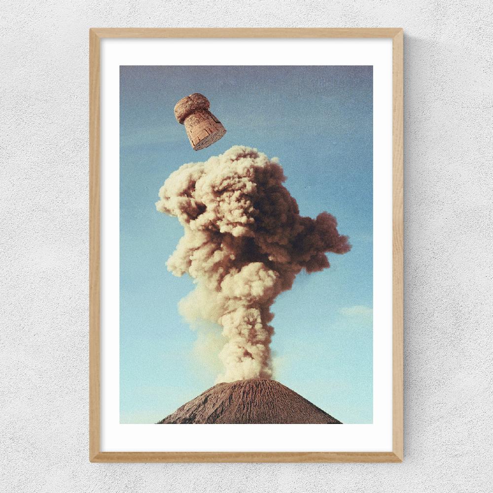 East End Prints Volcanic Pop - Champagne Party