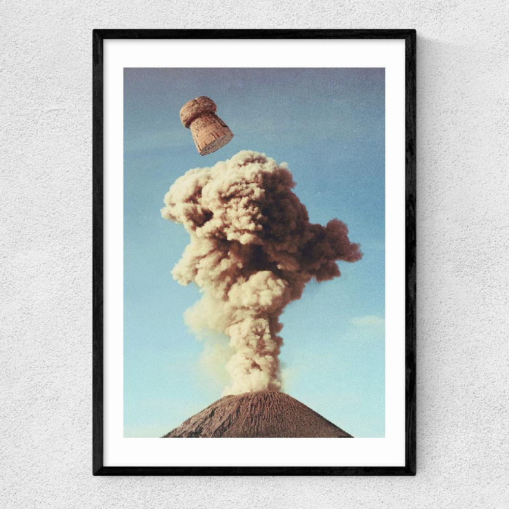 east end prints Volcanic Pop - Champagne Party