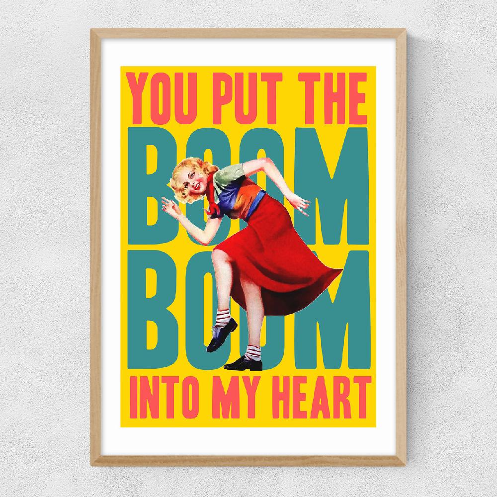 East End Prints Wake Me Up